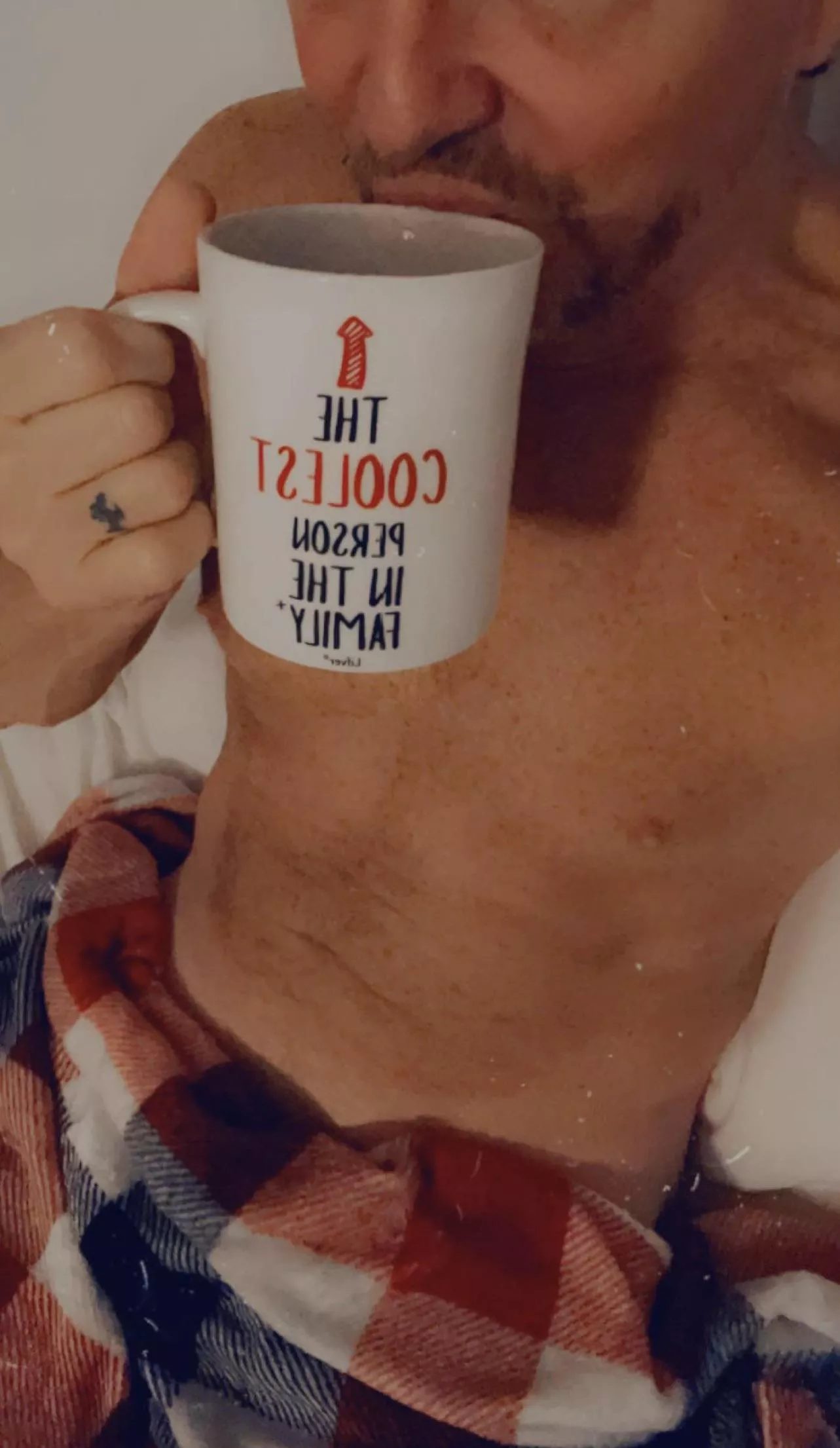 Hmm…maybe, but I snuggle and cuddle like a mf’r.