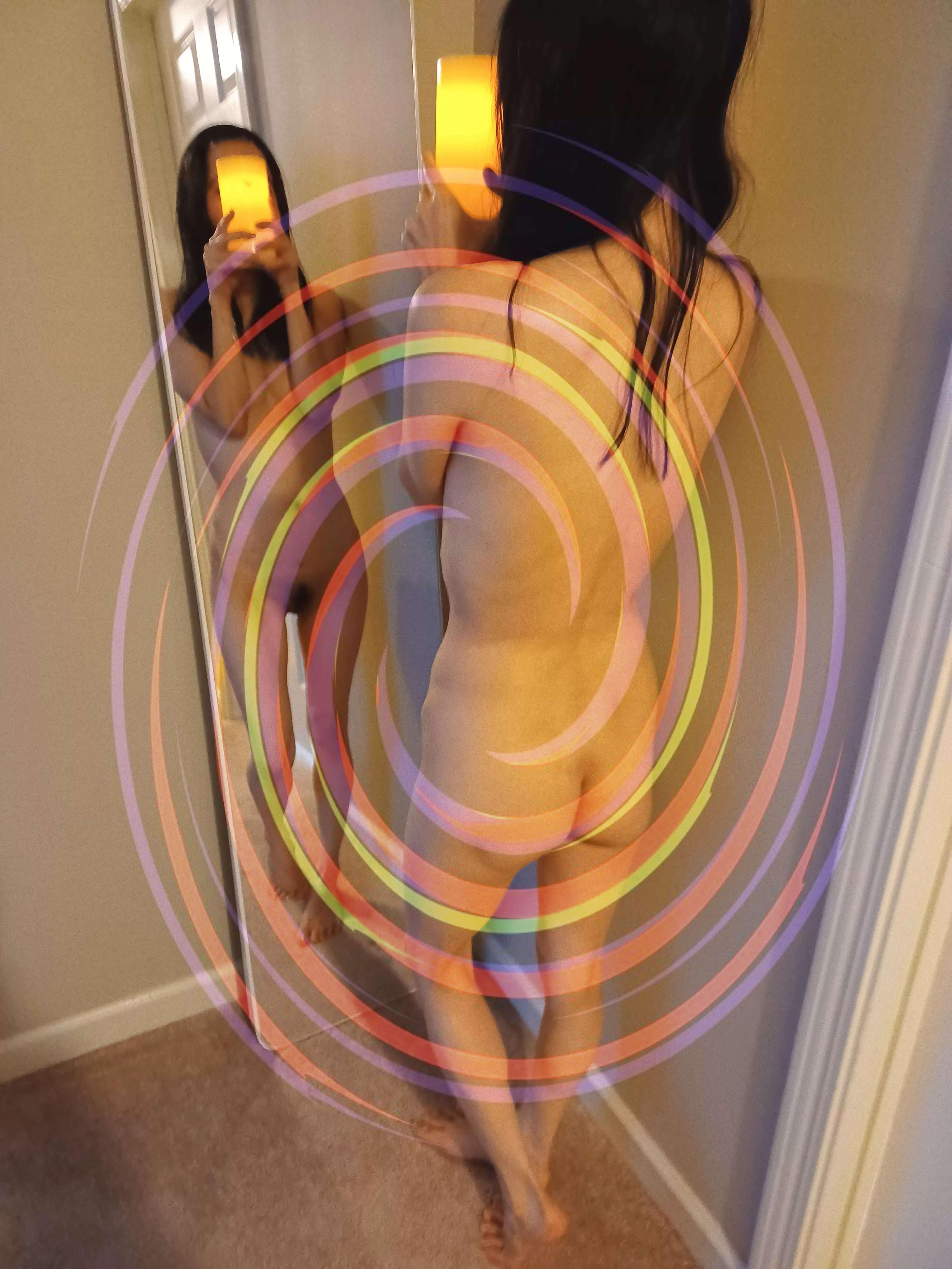 Hold the light up-reflect on all... (F) [OC]