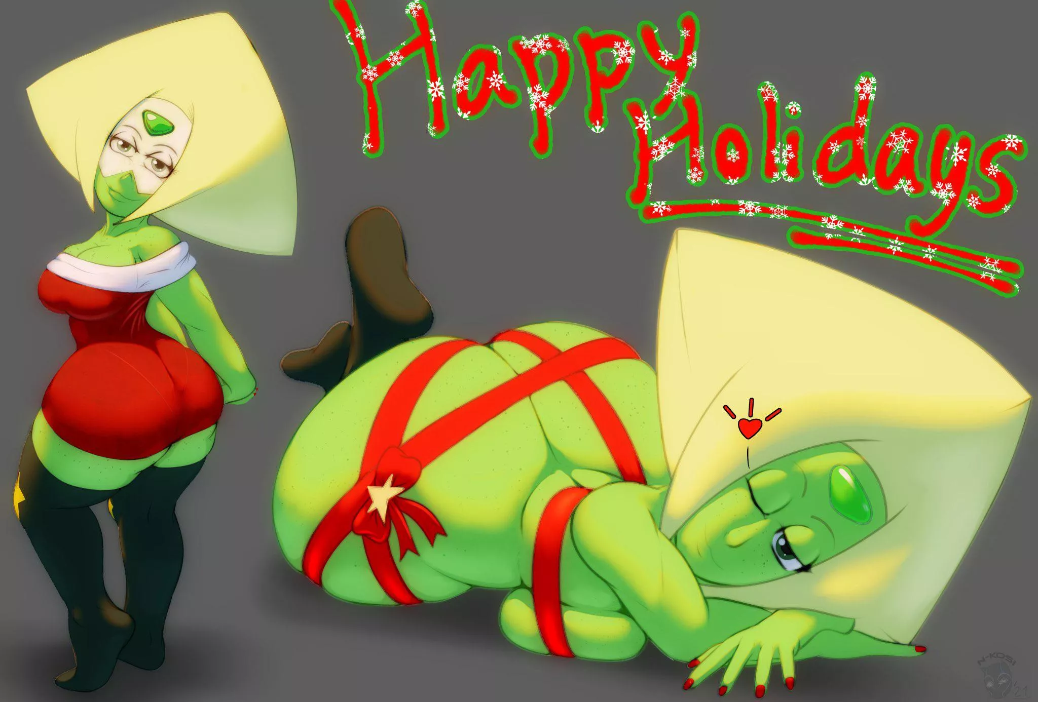 Holiday Peridot by CEO_of_booty_