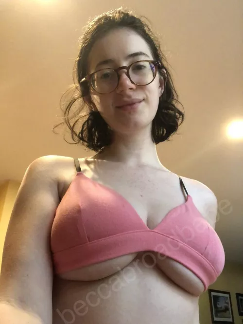 home alone better wear my too tiny bras around ;)