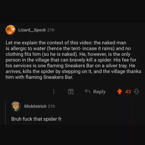 Homegrown Comment from Reddit