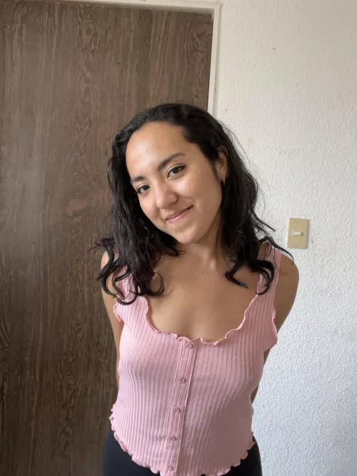 Honestly, I love my tiny cleavage. What do you think? [f]