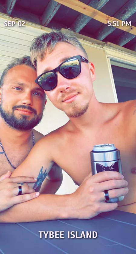 Honeymoon selfie.