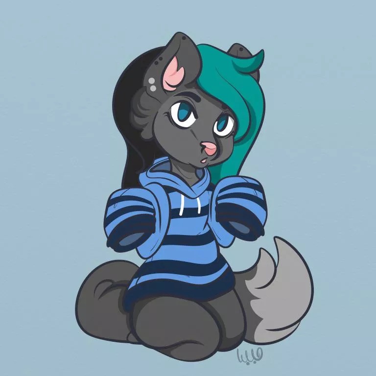 Hoodie! (Art by me. Instagram: Whimsy.Von.Grimm)