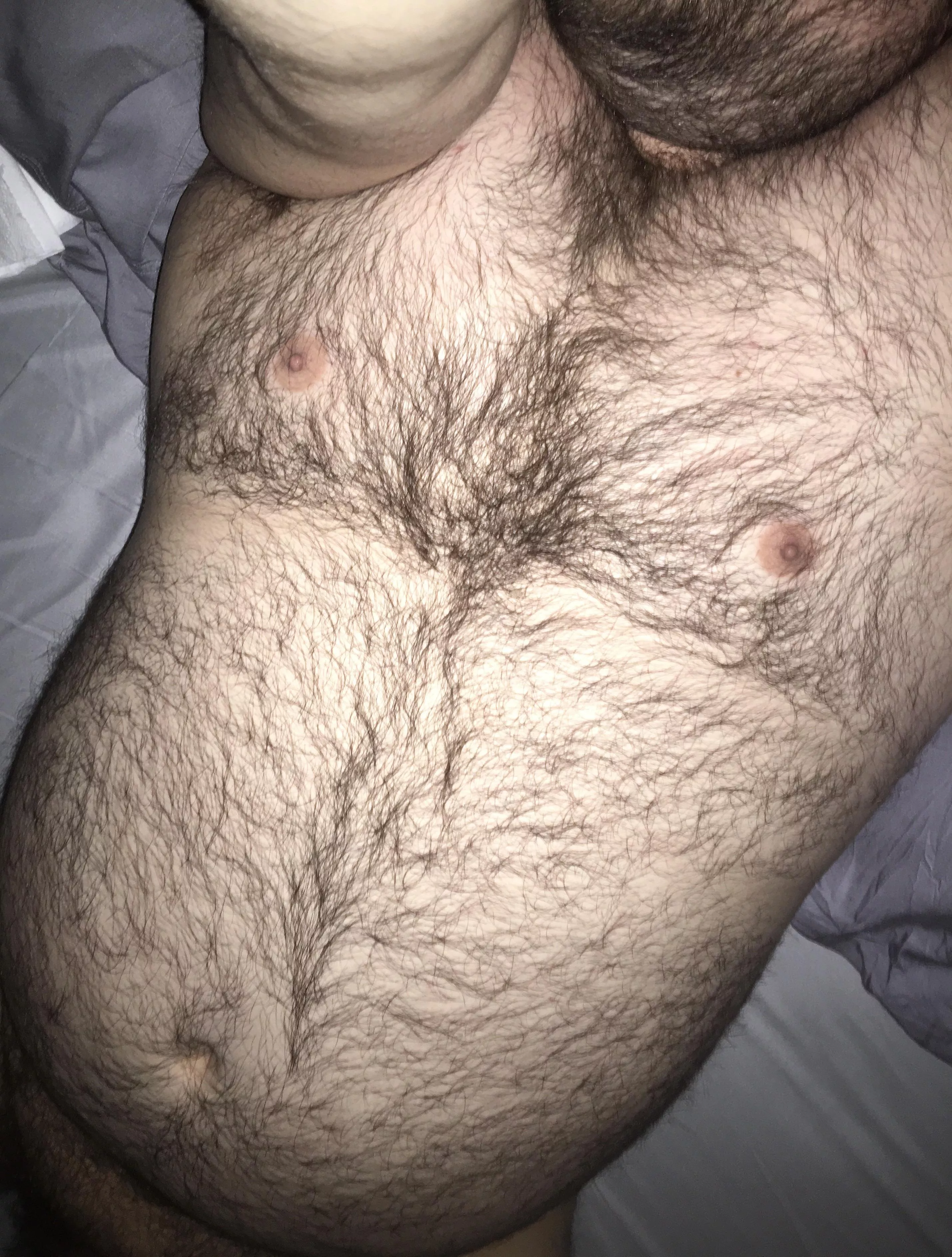 Hope a bit of extra meat is okay with all this hair ;)