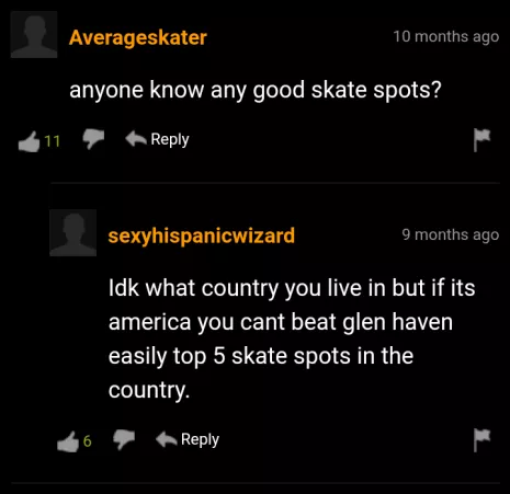 Hope he had a good skate!