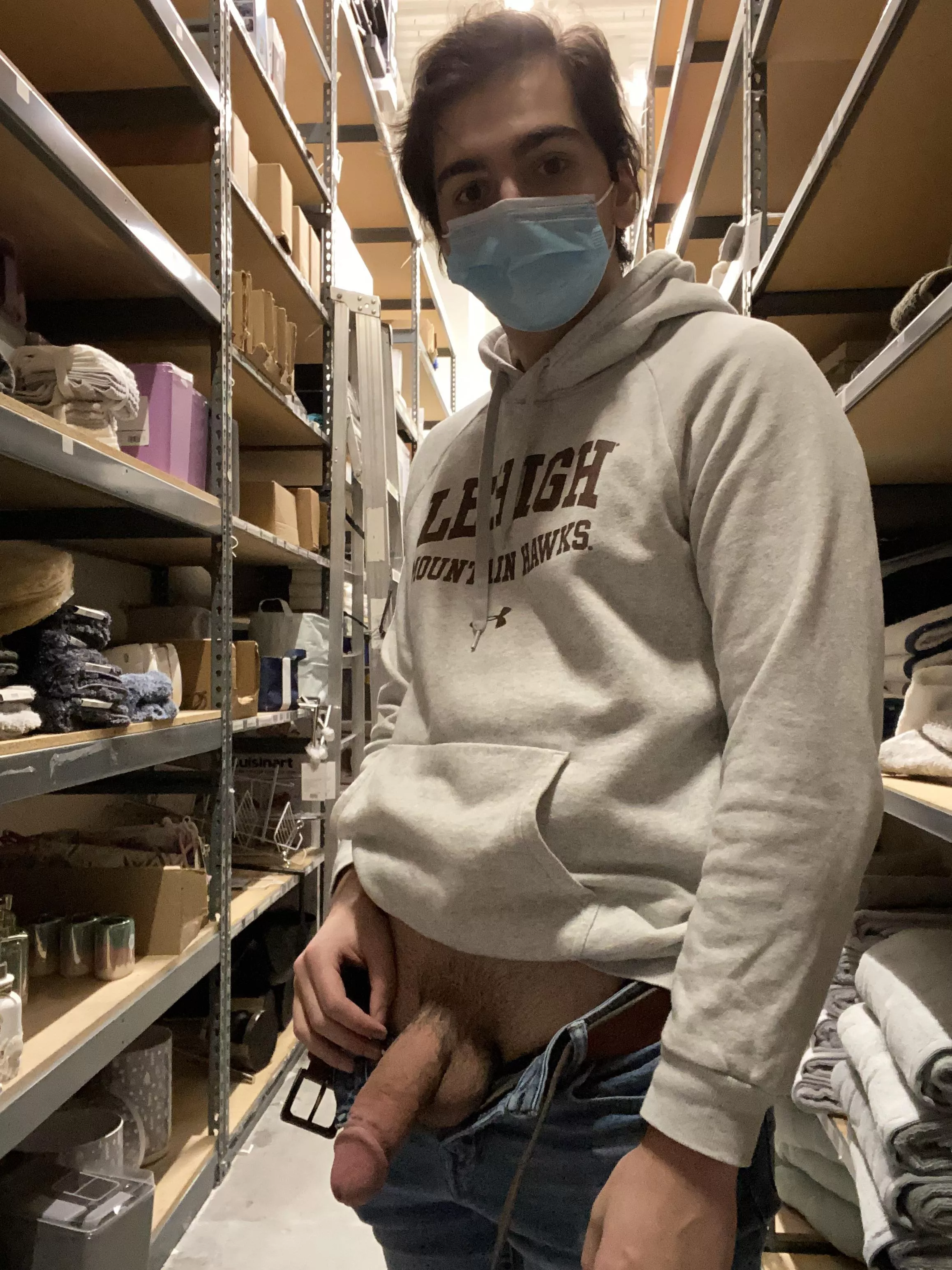 Hope none of my coworkers look around this corner