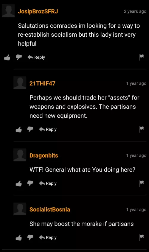 Hope the comrades start it now lmao