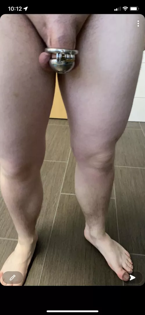 Hope you like my tiny 19 yo locked cock🔒