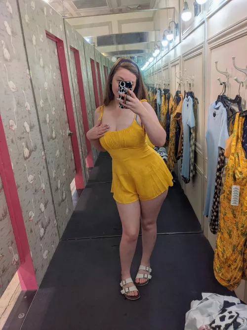 hope you like yellow cuz I'm loving it (f)