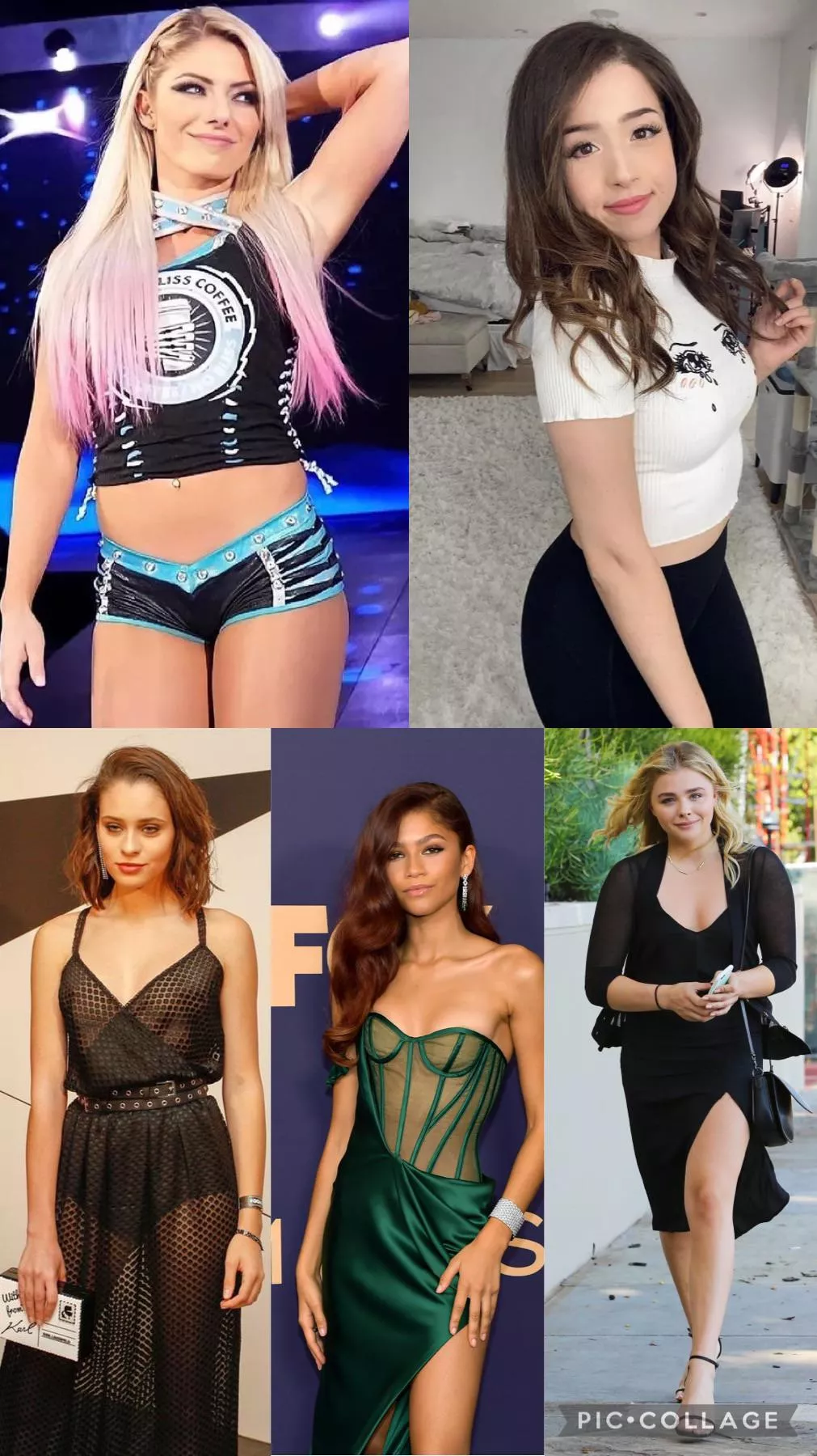 Horny and desperate for Alexa, Poki, Daniela, Zendaya and Chloe! Anyone want to chat, RP or control me?