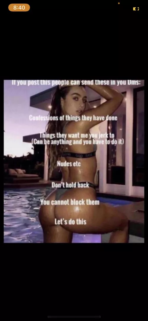 Horny asf send anything