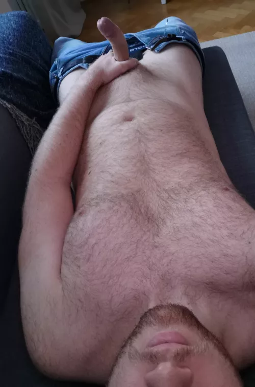 horny on the couch [M]