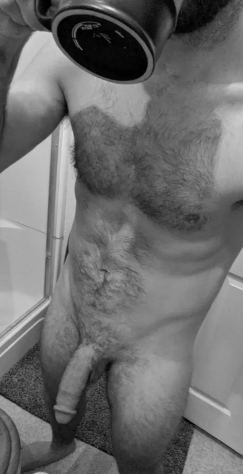 Hot coffee and a cold shower this morning βπΏ happy hump day everybody
