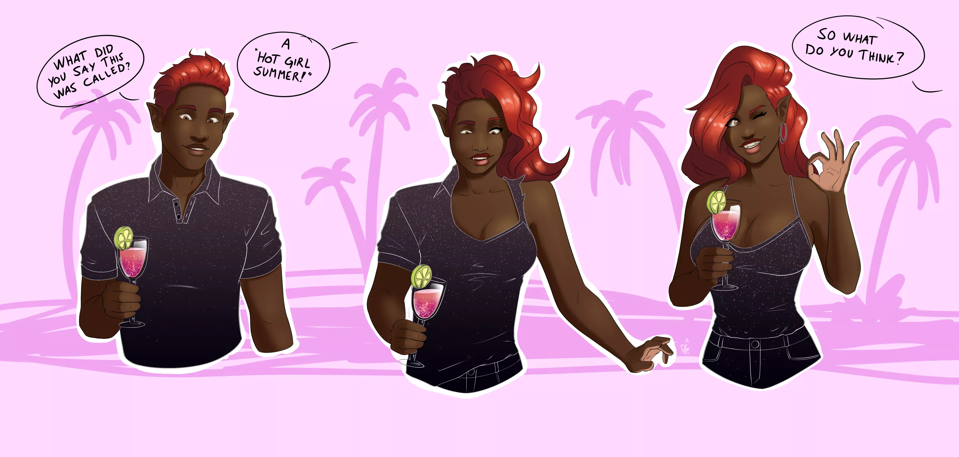 Hot Girl Summer by TheDangerCat (MTF/TG)
