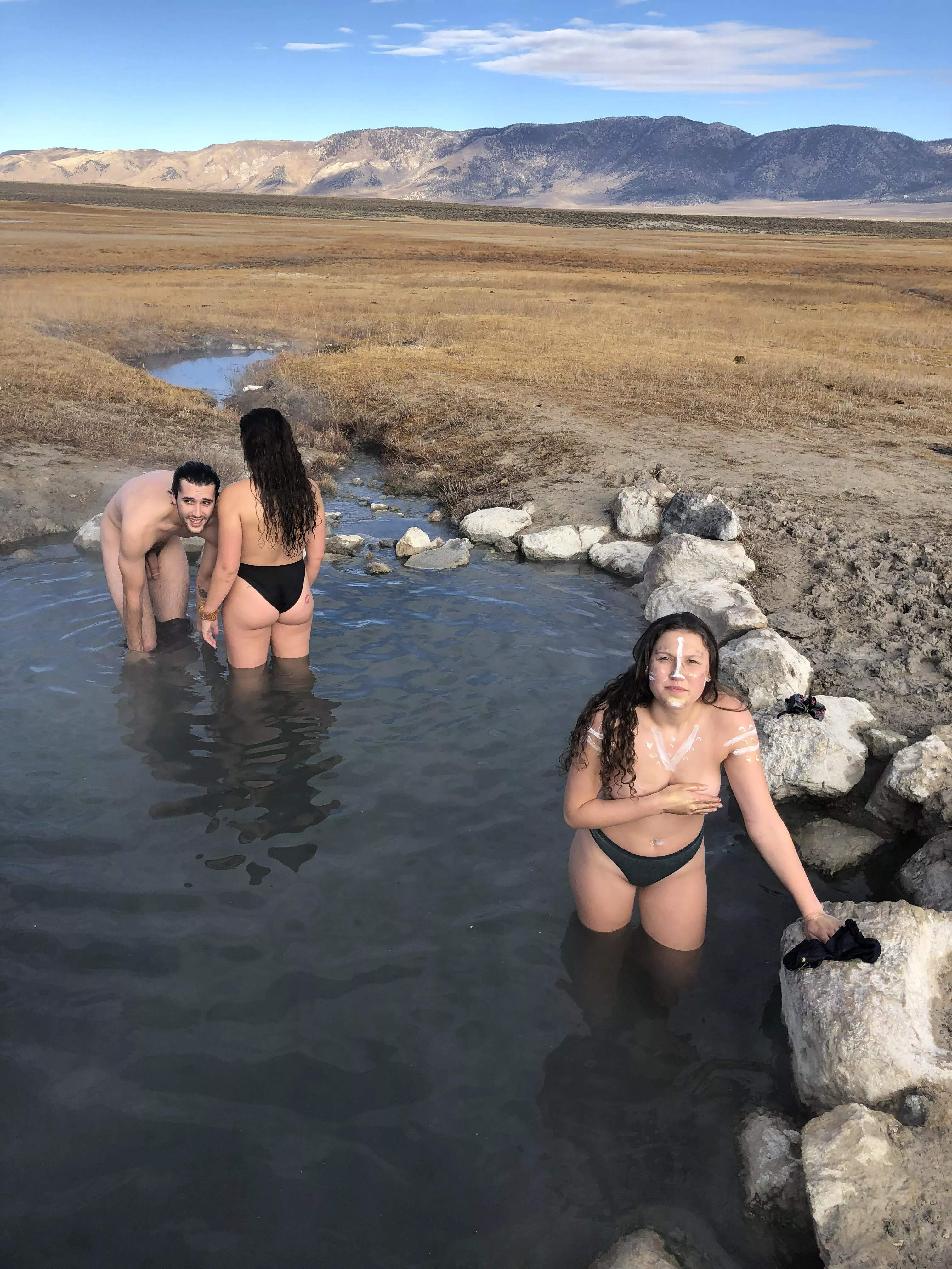 Hot, hot springs..