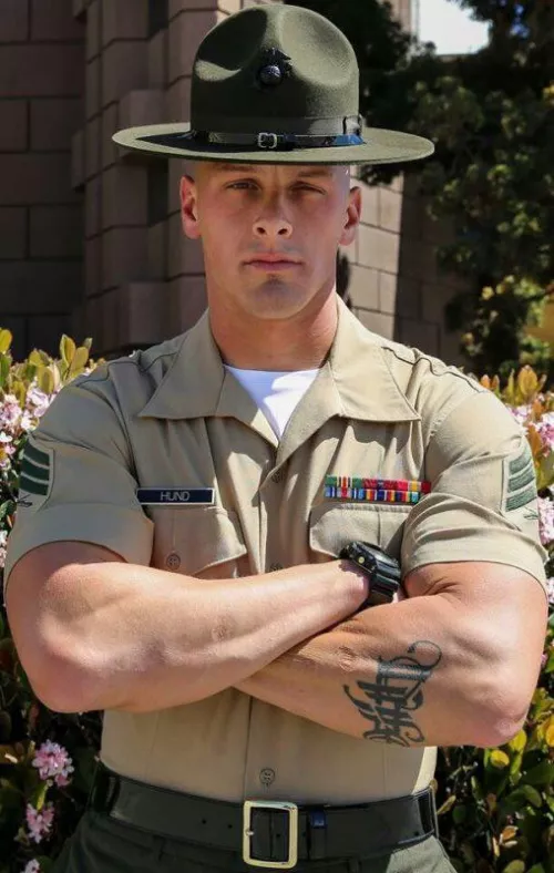 “Hot in uniform” …