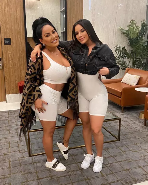 Hot mom and hot daughter