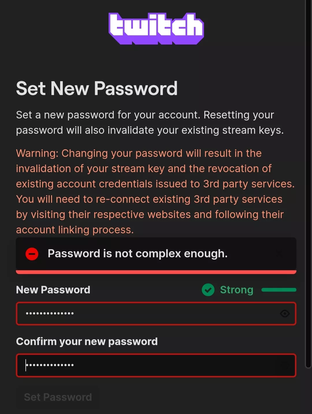 How complex do u want me to make ??? Its hard to find complex password that can easly remember man