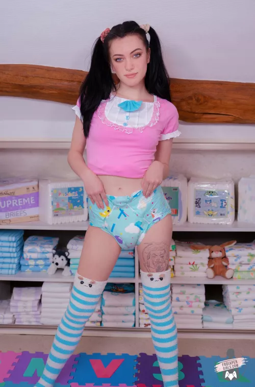 How cute she is ?