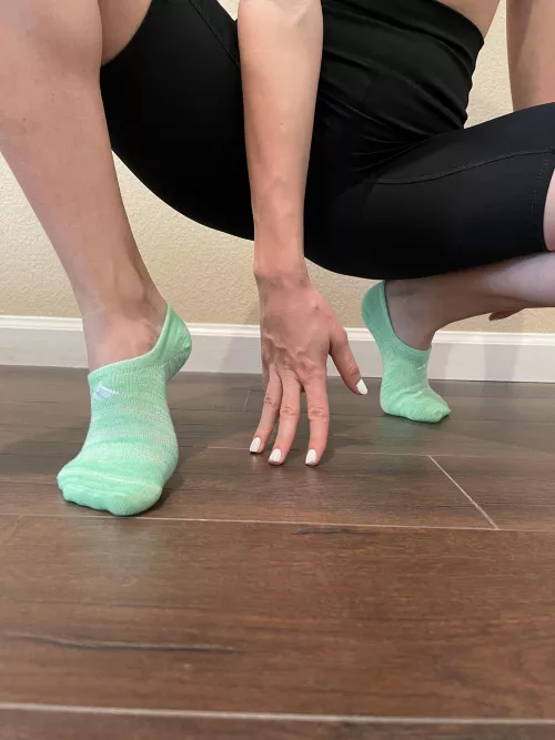 How do my little feet look in these socks? š