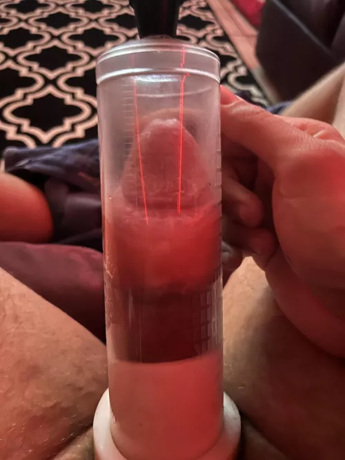 How does it feel to cum inside yourself ? Came across this subreddit and have been practicing to selffuck for a week not quite there I’m a grown not a shower so it’s kinda hard (pic bc it said I couldn’t just post text)