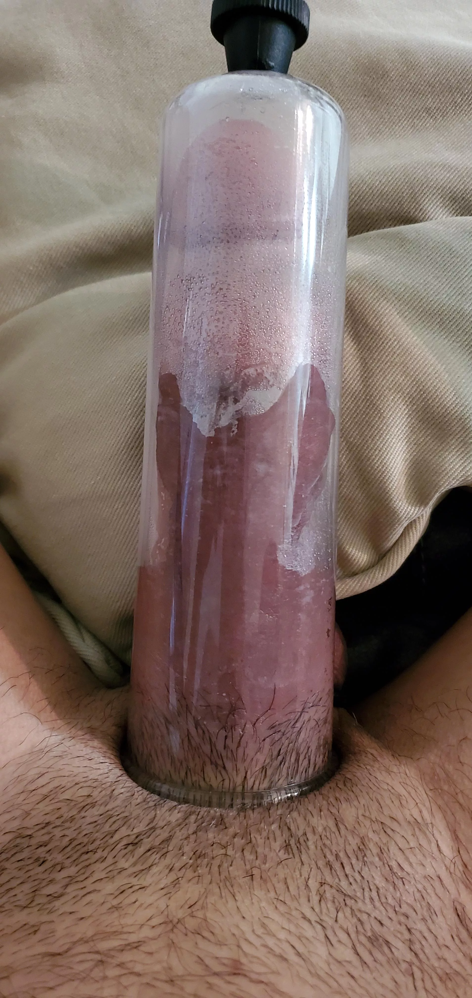 how long did it take for u to reach the tip I get so close it's a 8 inch tube but just never touch almost 2 months in