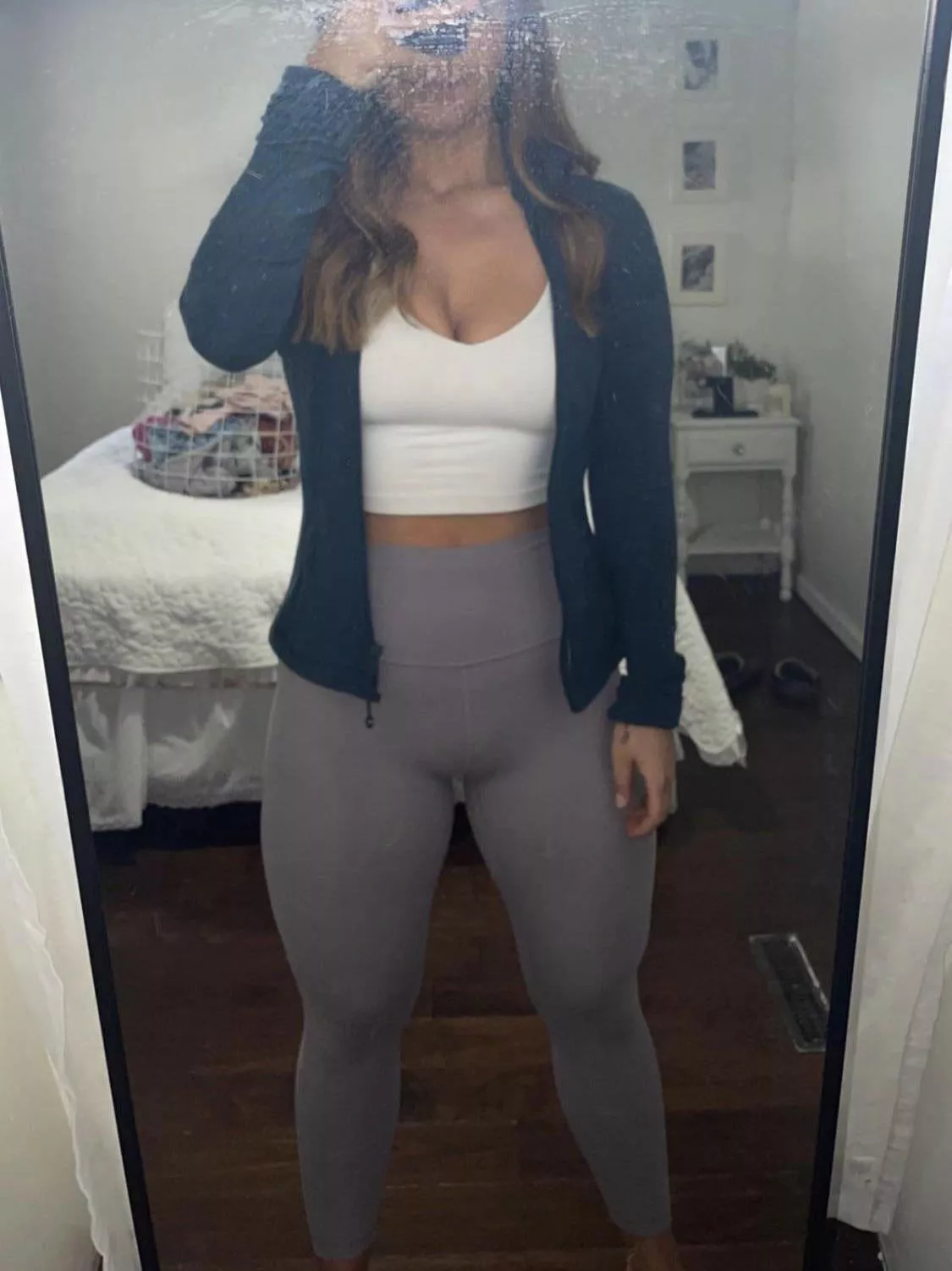 How thick do my quads look in these yoga pants?