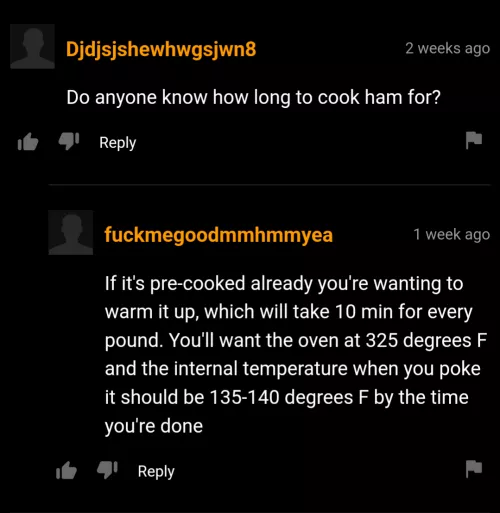 How to cook ham