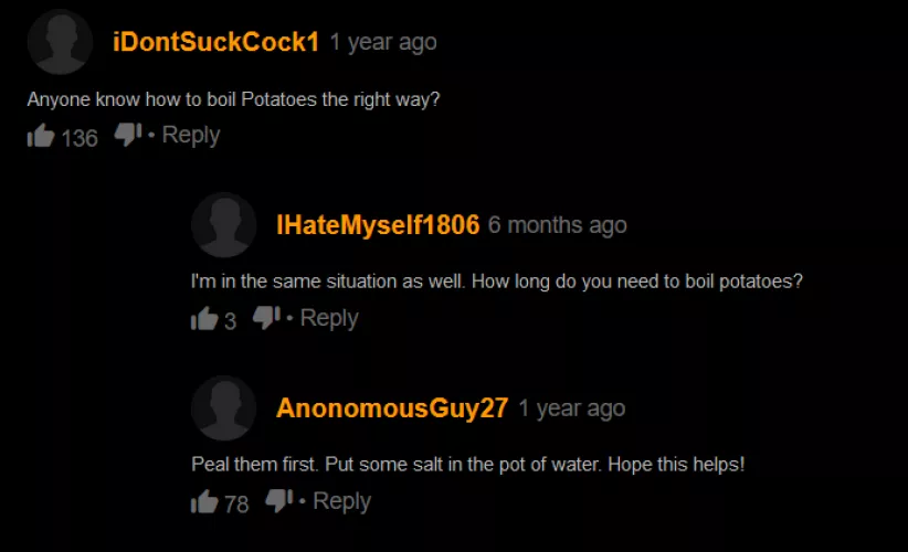 How to cook potatoes