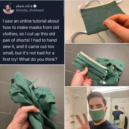 How to tackle the face mask shortage