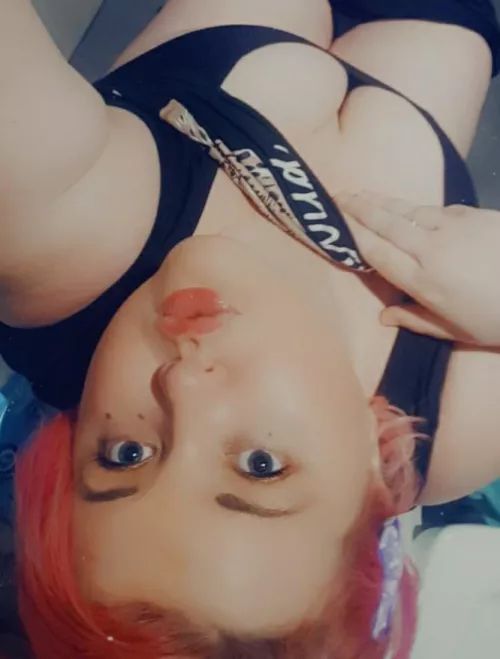 How's my cleavage from this angel?