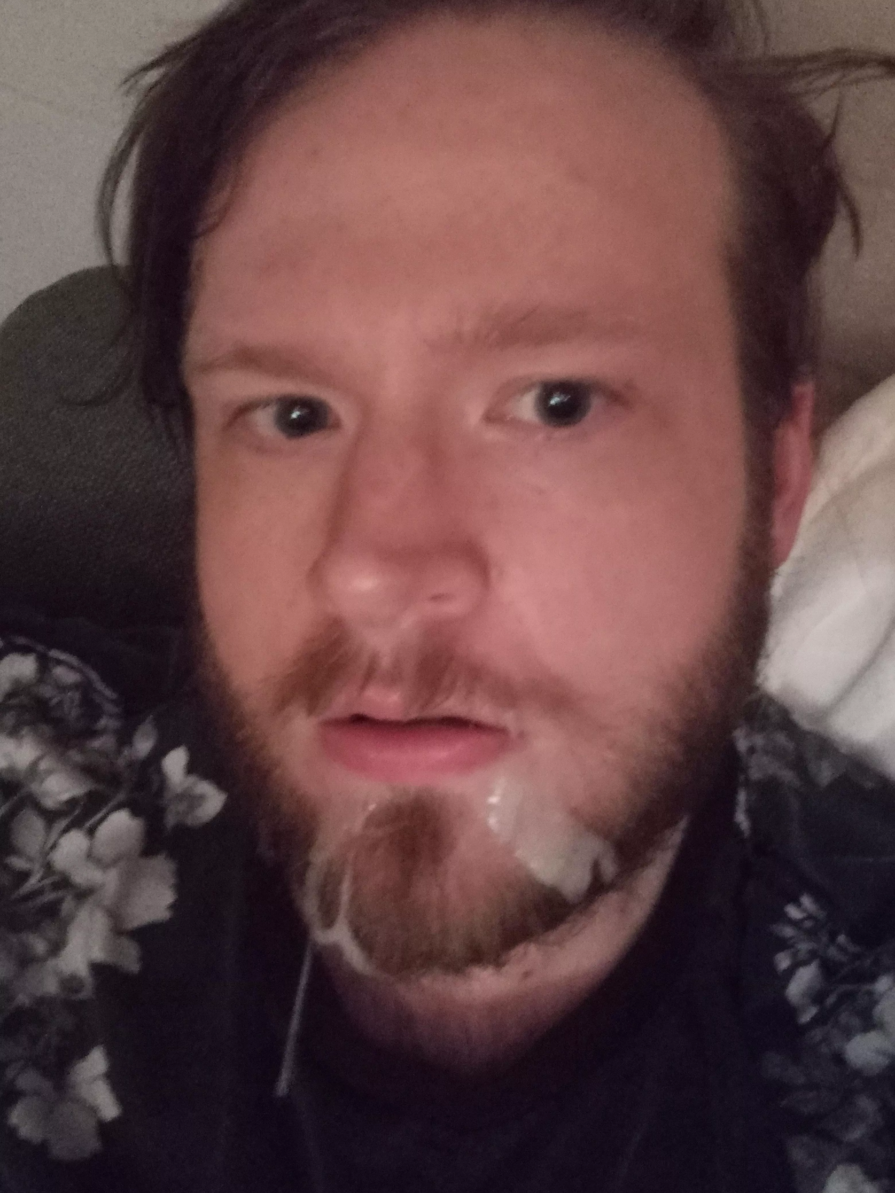 Huge BBC load on my face. How long do I leave it on?