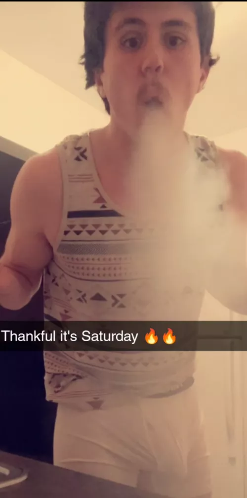 Huge boner and huge cloud 🔥 (m)