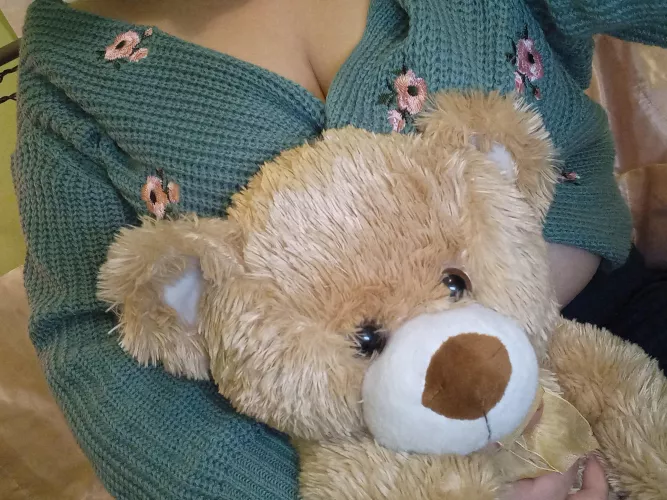 Hugs make everything better, especially bear hugs