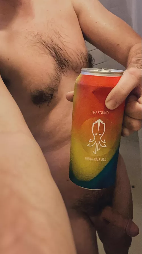 Hump day shower beers