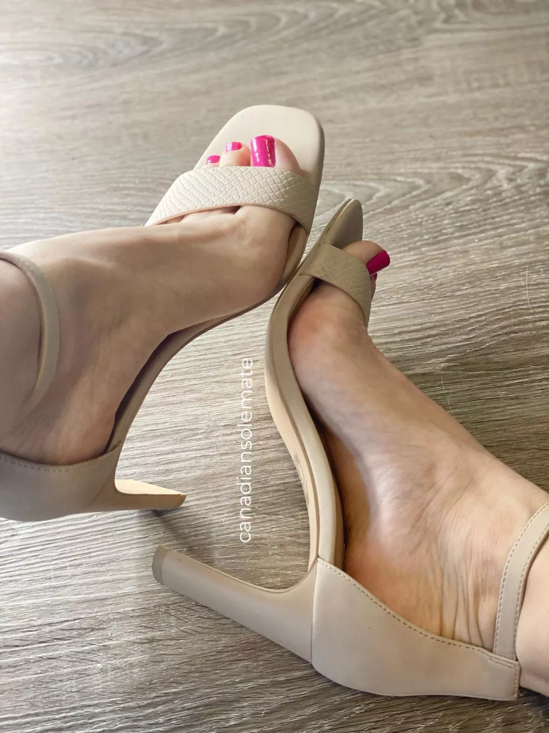 I always catch people staring at my feet in these heels. I always catch people staring at my feet in these heels.