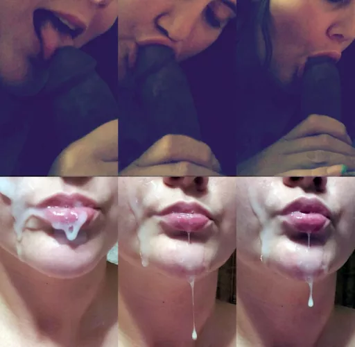 I always take sticky selfies afterwards