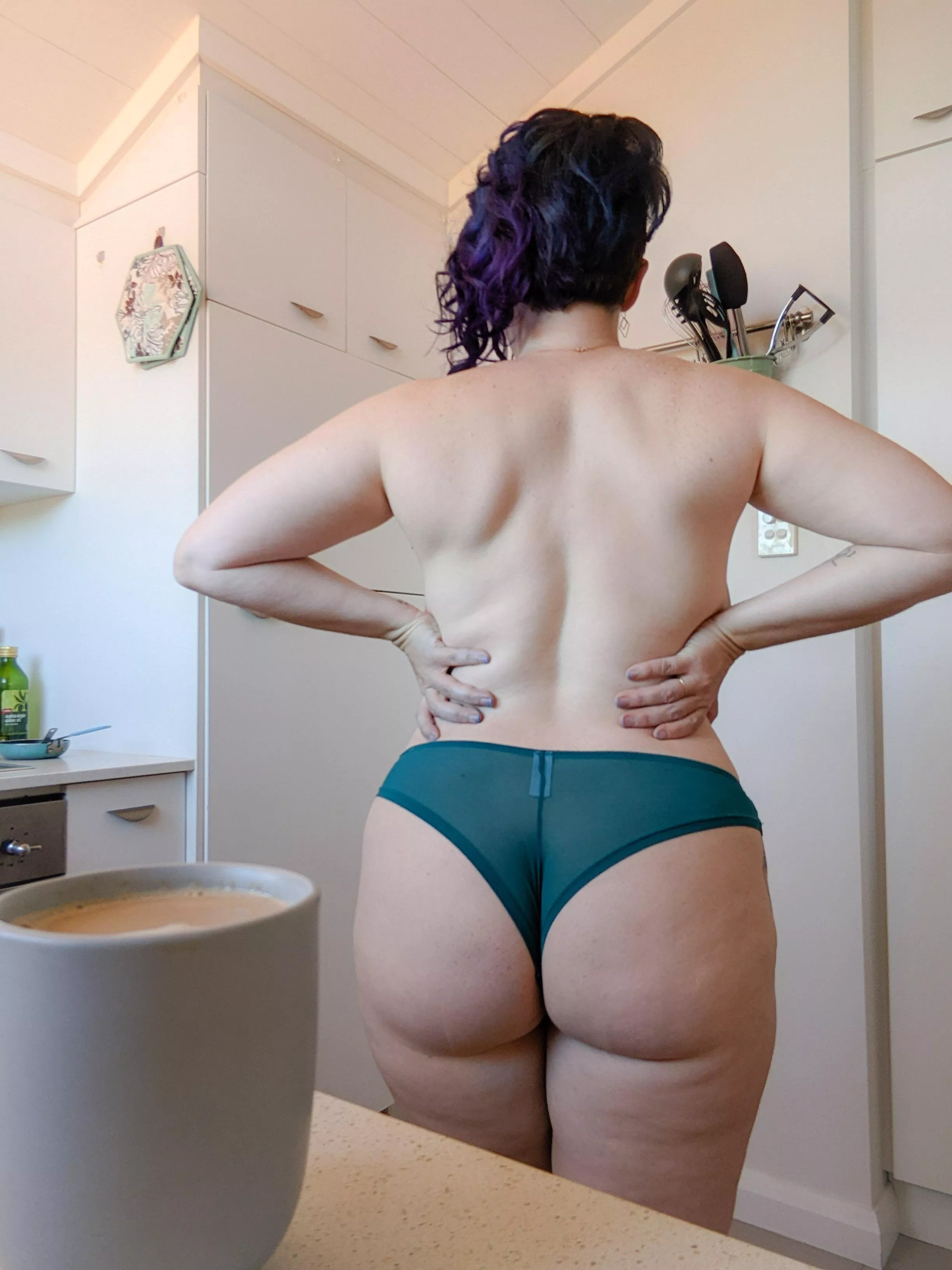 I am no longer blue! This calls for celebration coffee 😁 have a great Sunday everyone