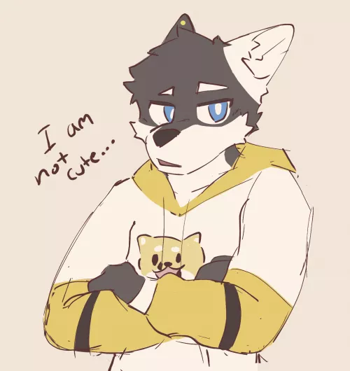 I am not cute :L (Art by me)