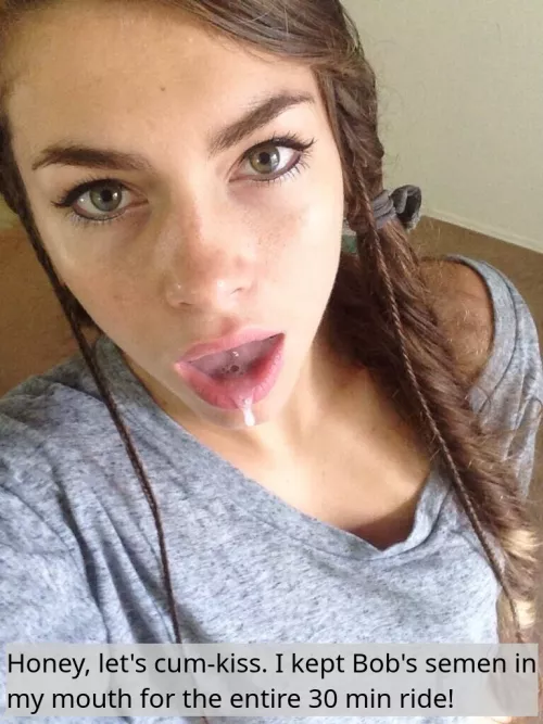 I bet every single male passenger in the metro was rock hard...