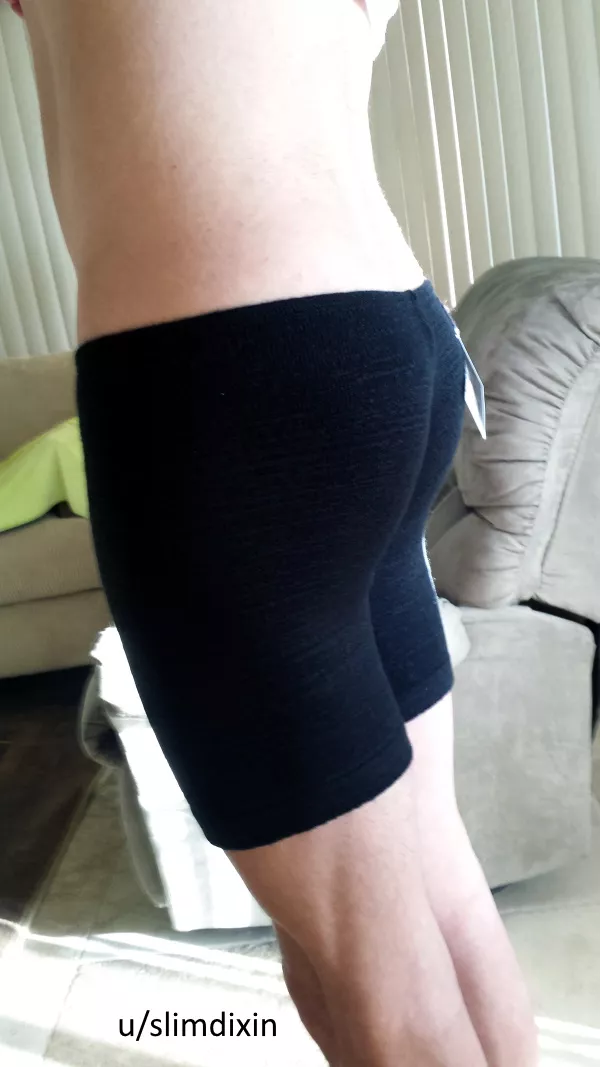 I bought these to wear to yoga, but too embarrassed to wear them because of how low cut they are🤔