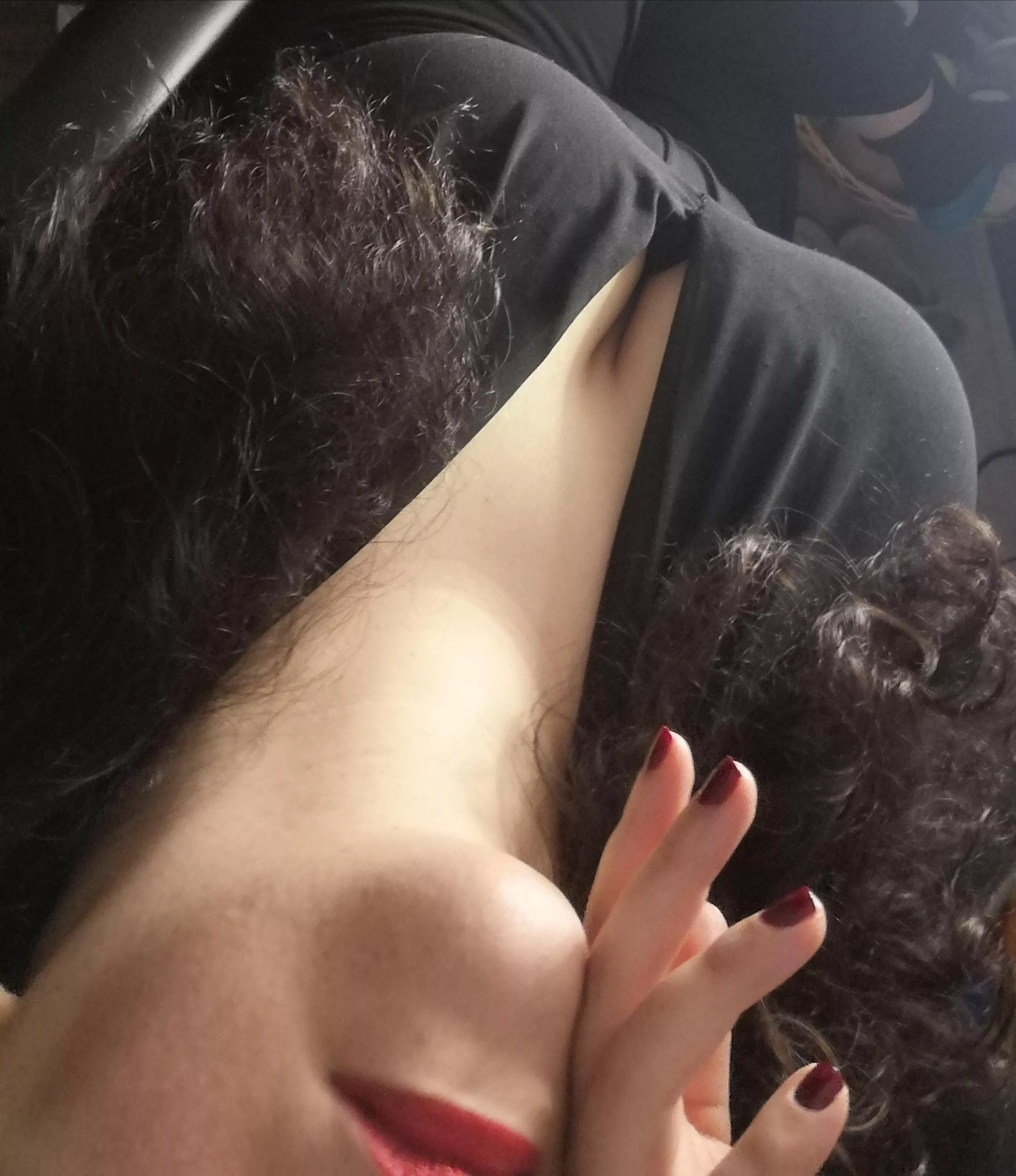 I call this a reverse downblouse