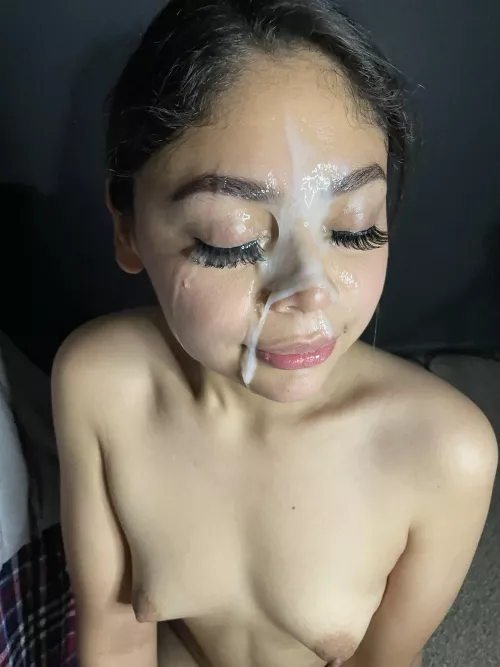 I call this one the cum mask