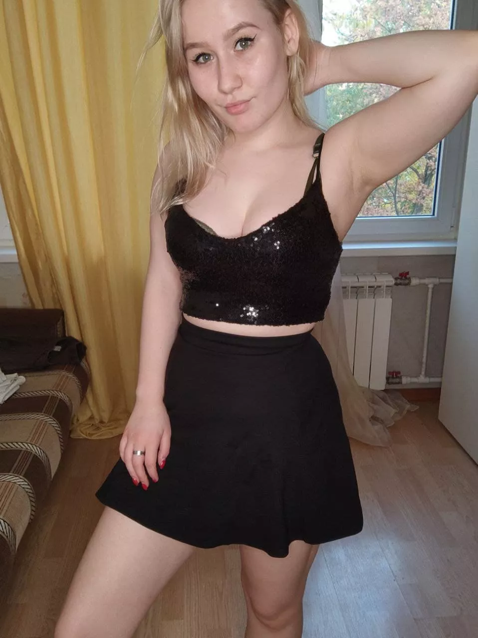 I can be a very naughty girl, will you spank me on that firm ass? I can be a very naughty girl, will you spank me on that firm ass?