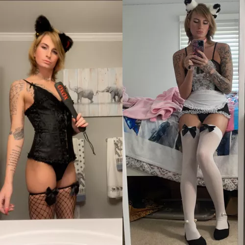 I can be your mistress or I can be your maid π