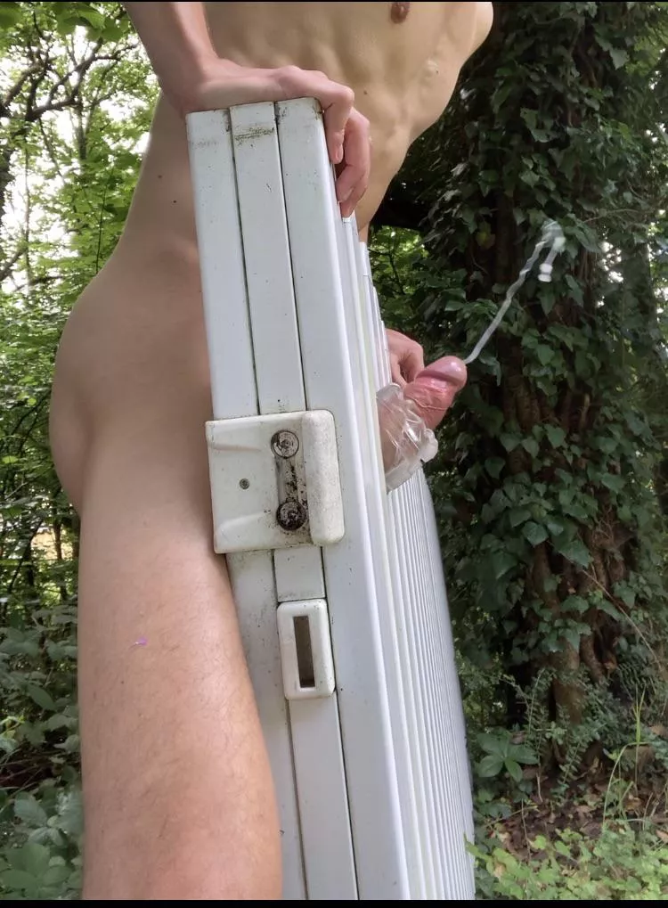 I can cum super far! My neighbor has seen it several times and I think his wife is having more and more doubts. He seems to like it πππ¦ I can cum super far! My neighbor has seen it several times and I think his wife is having more and more doubts. He seems to like it πππ¦