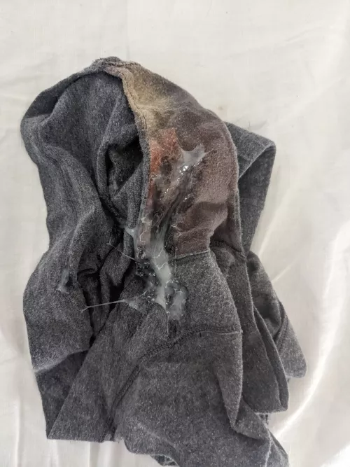 I can tell my girlfriend's cousin sweats a lot from her pussy and asshole.