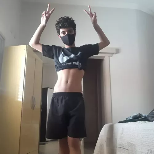 I can't get feminine clothing so here's me trying my best