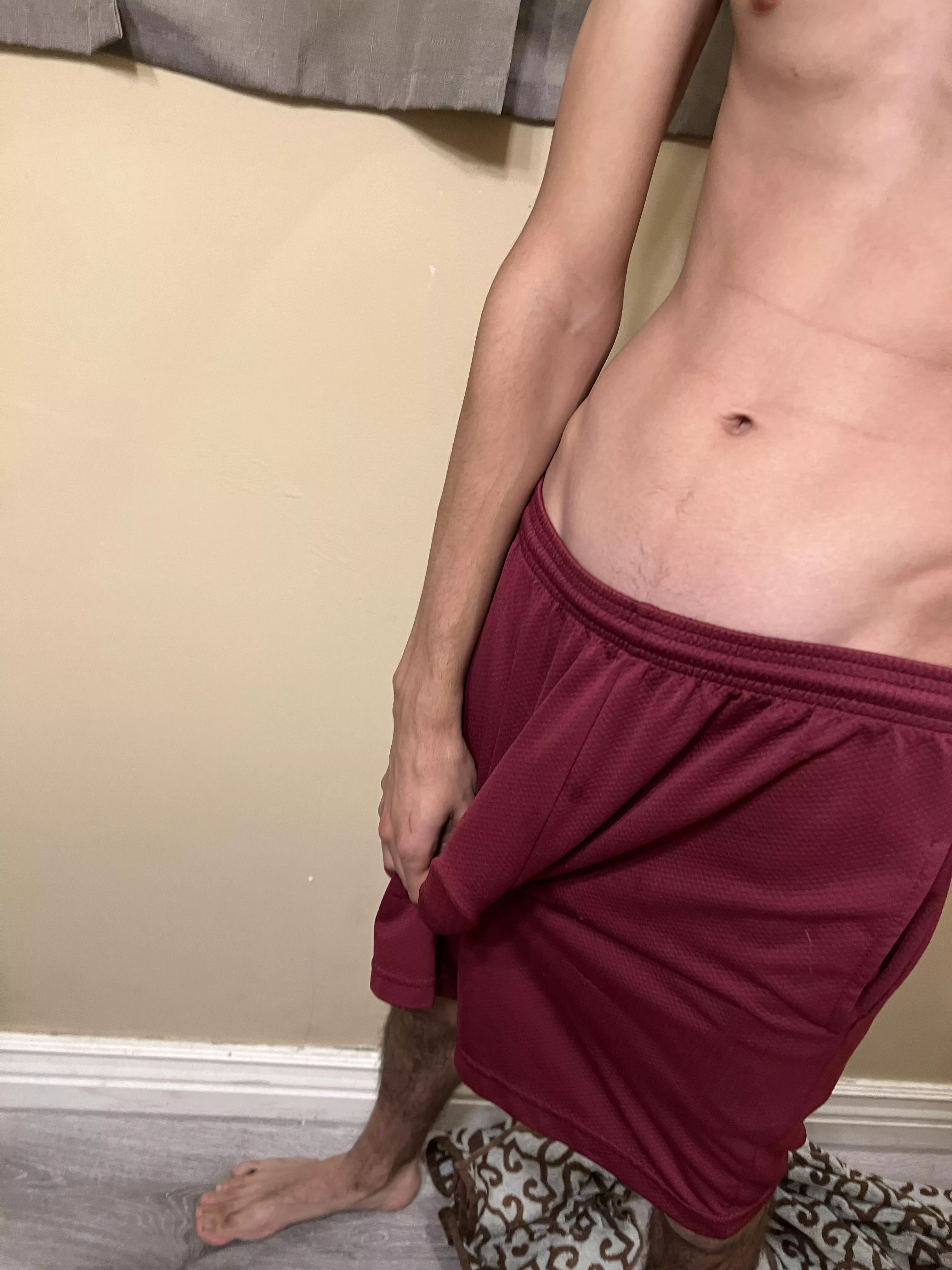 I can’t stop touching my dick